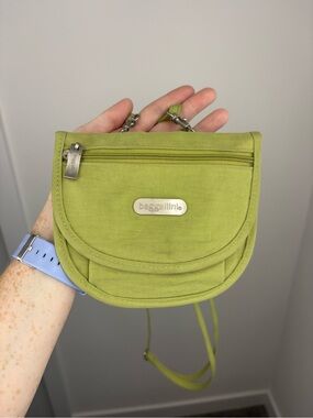 Baggallini Lime Green Crossbody Belt Bag